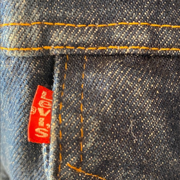 Vintage Levi's San Francisco 1970’s Denim Sherpa Jacket - Picture 7 of 17